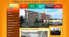 Desktop Screenshot of domovproseniory-hvizdal.cz
